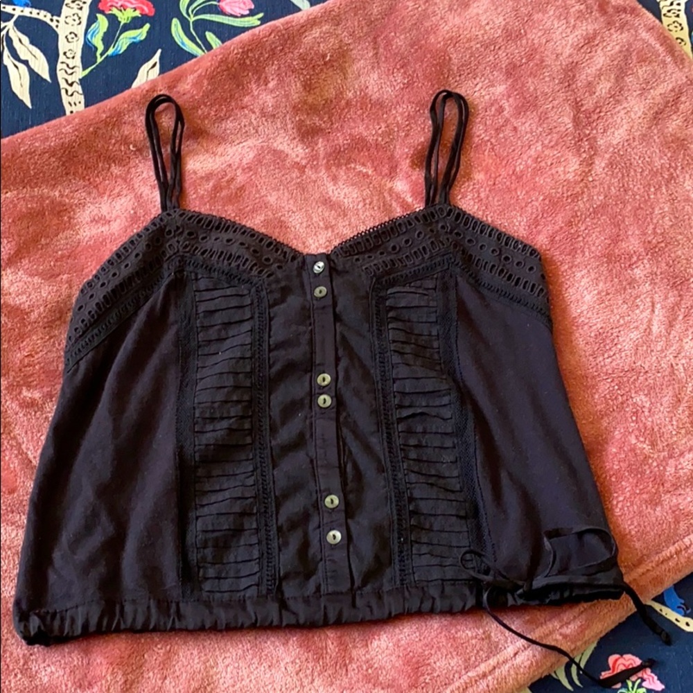 Anthropologie black top women’s xs